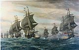 the Battle of the Virginia Capes by Unknown Artist